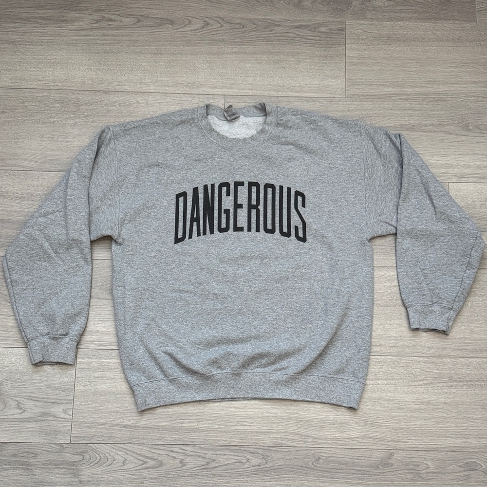 Morgan Wallen Bundle: 'Dangerous' Crewneck and Med: concert T-shirt from 2019